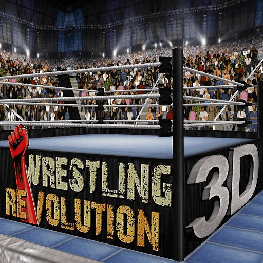Logotipo Wrestling Revolution 3D