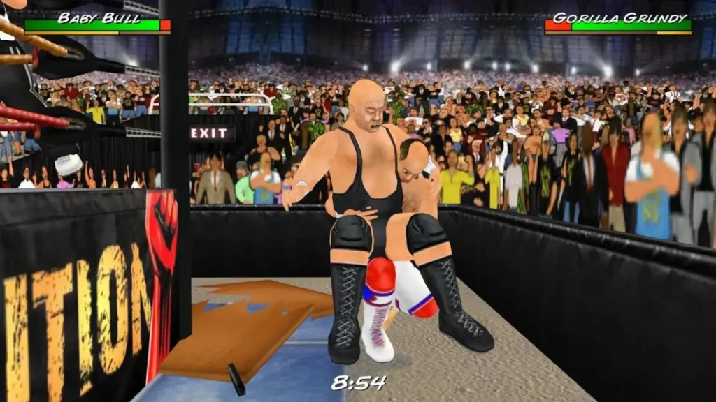 Tela da Revolução de Wrestling 3D 1