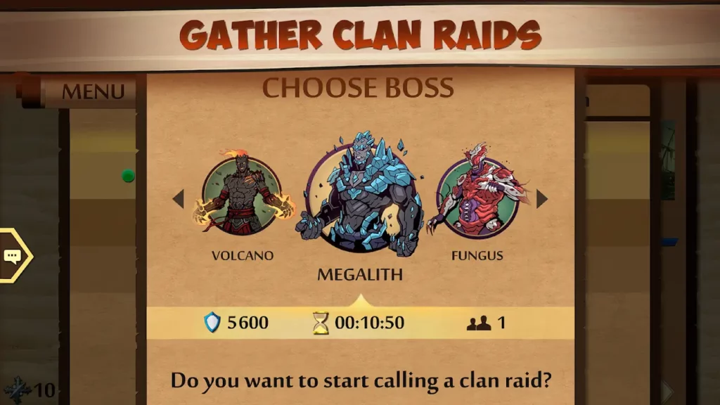 gather clan raids