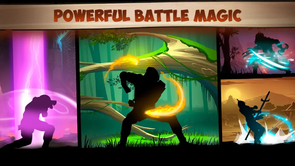 poderosa magia de batalha