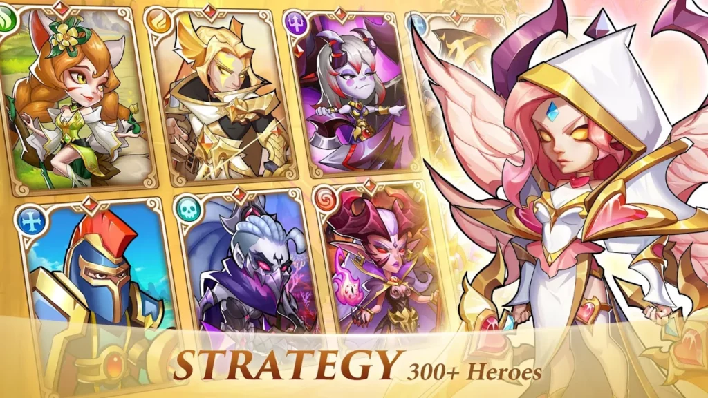 strategy 300 plus heroes idle heroes