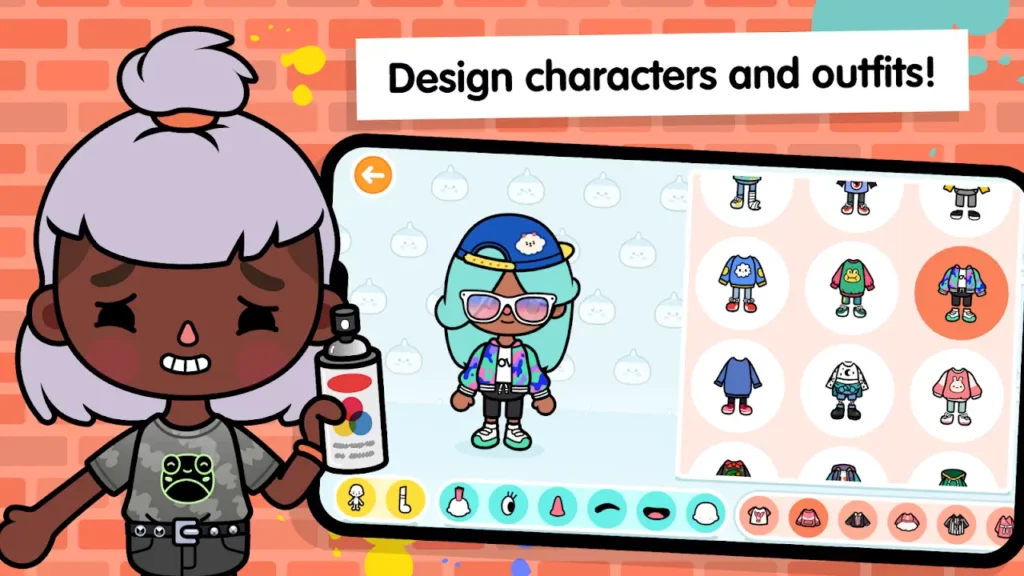 design characters and outfits